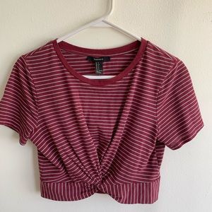 Forever 21 cropped tee